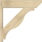 Ekena Millwork Funston Slat Rough Sawn Outlooker, Douglas Fir, 8"W x 34"D x 34"H OUT08X34X34FST06RDF - alternate 3